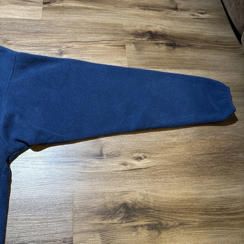 Vintage Patagonia Synchilla Men's Size XL 1/2 Zip Marsupial Fleece Blue‎ 2004